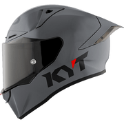 Casco da corsa KYT R1R Plain grigio Y6R100W1 