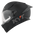 KYT R2R Casco Piatto nero opaco Y6R200X6 