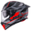 Casco KYT R2R Parsec Matt Grigio / Rosso Y6R20023 
