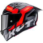 KYT R1R Casco Racing Carbon Accelerator Rosso Y6R10003 