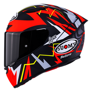 Suomy Track-1 Casco Matt Rosso Replica di Sam Lowes 2025 K6T10020 