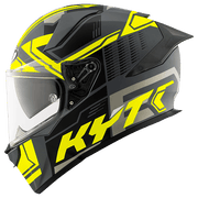 KYT R2R Casco Octane Matt Giallo Y6R20015 