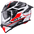 Casco KYT R2R Parsec Bianco/Rosso Y6R20022 