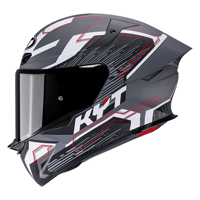 KYT TT-Revo Casco Speeding Matt Grigio Y6TR0052 