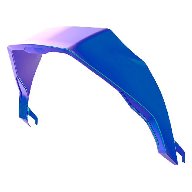 Nexx X.R3R Spoiler Blu 