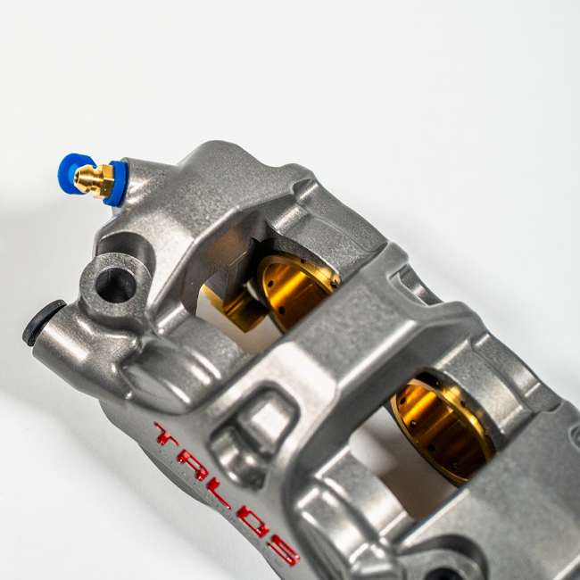 Taslos X80 SBK Racing Monoblock P4 34/38 da 108 mm per le pinze freno anteriore a sinistra | X80.108.hd.l