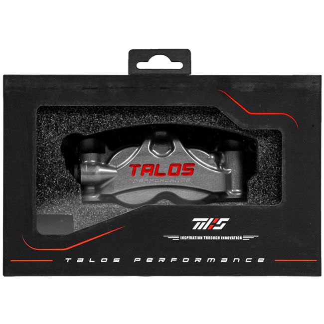 Taslos X80 SBK Racing Monoblock P4 34/38 da 108 mm per le pinze freno anteriore a sinistra | X80.108.hd.l