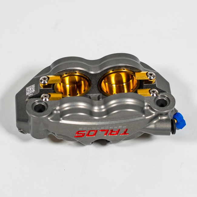 Taslos X80 SBK Racing Monoblock P4 34/38 da 108 mm per le pinze freno anteriore a sinistra | X80.108.hd.l