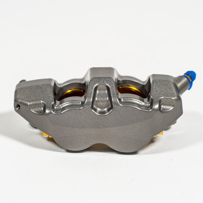 Taslos X80 SBK Racing Monoblock P4 34/38 da 108 mm per le pinze freno anteriore a sinistra | X80.108.hd.l