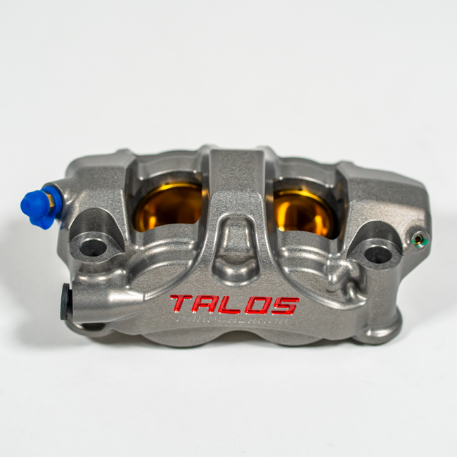 Taslos X80 SBK Racing Monoblock P4 34/38 da 108 mm per le pinze freno anteriore a sinistra | X80.108.hd.l