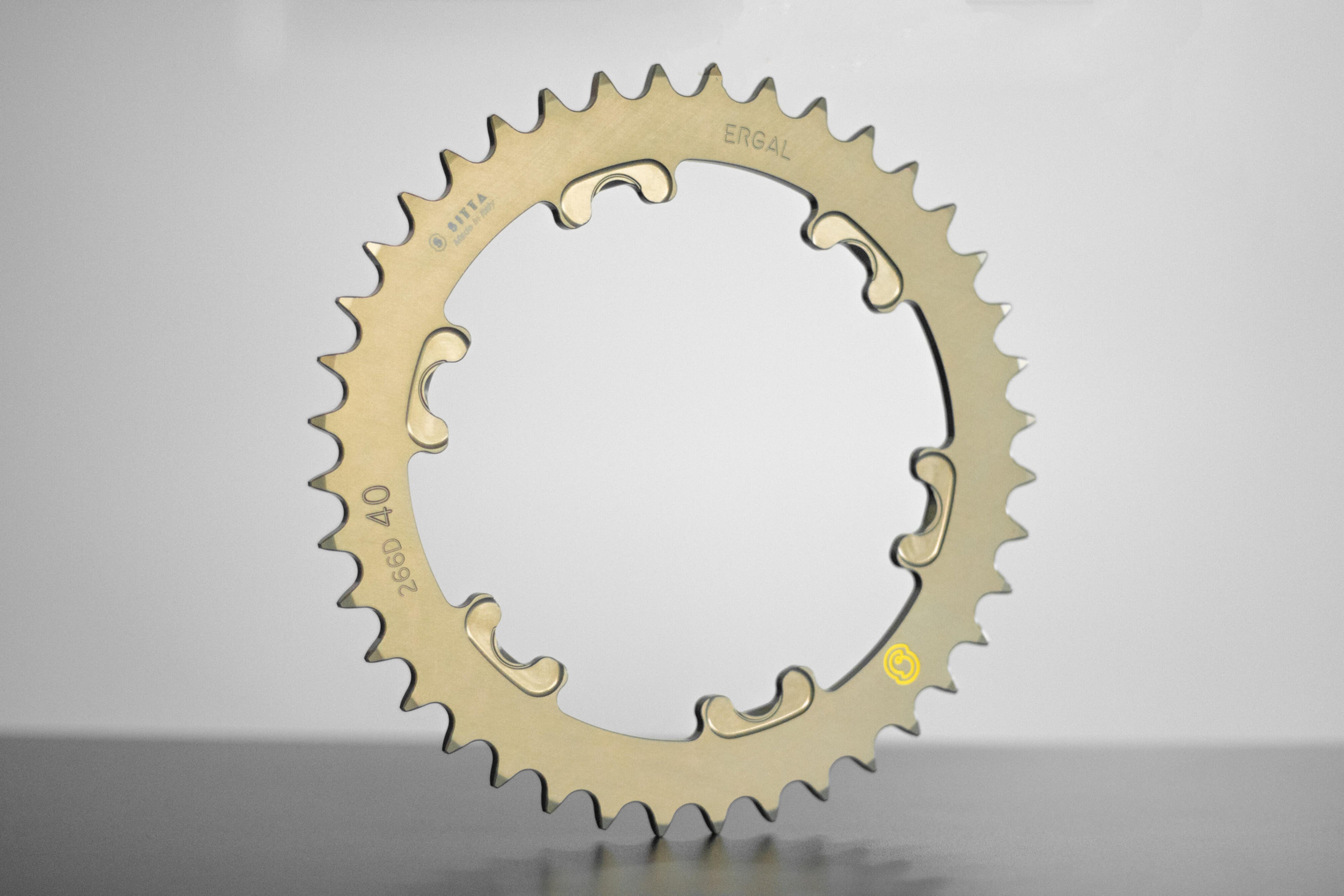 Sitta Aluminium Kettenrad 266D Quick Fit Mozzo della corona posteriore – 37-46 denti, passo 520/525 