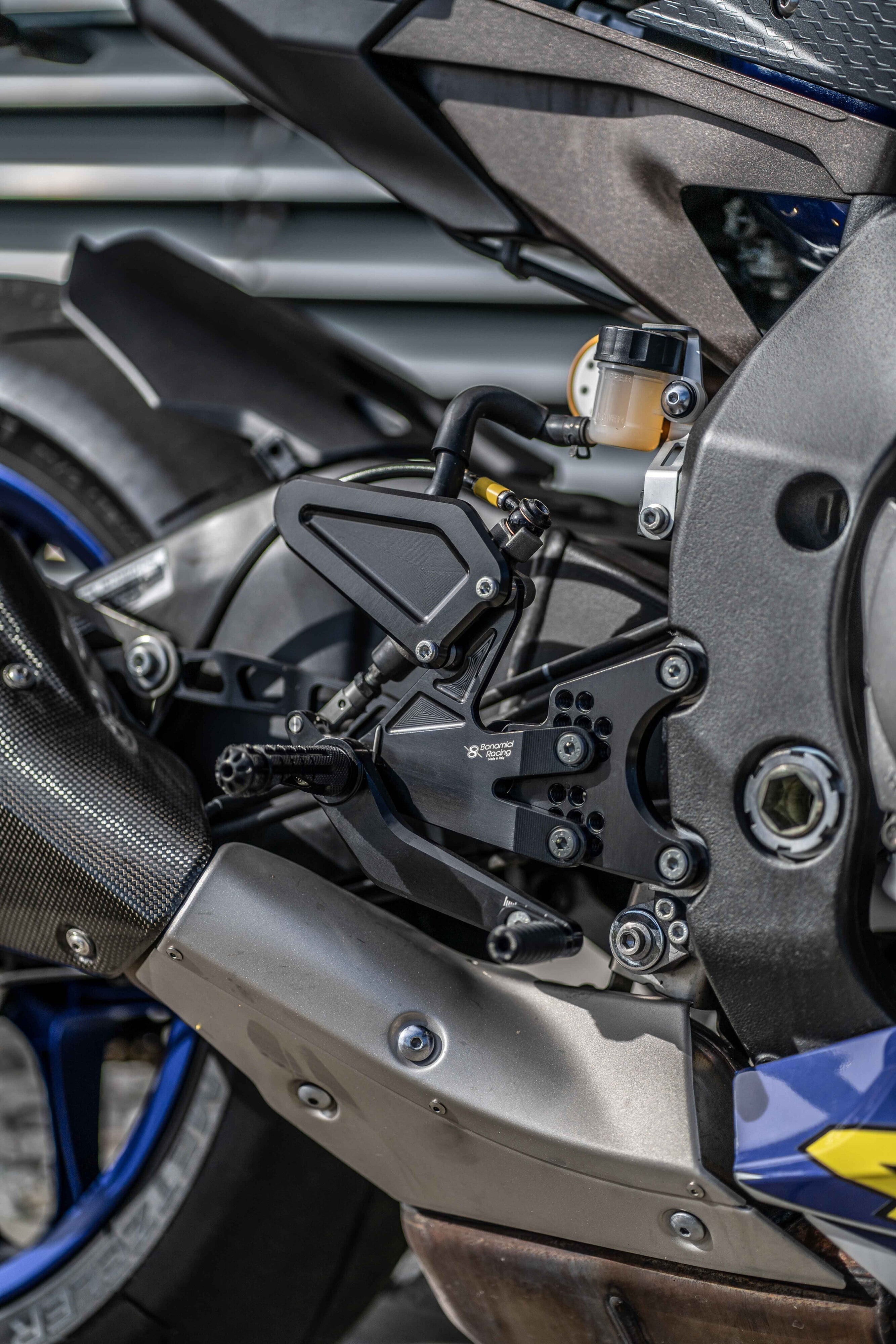 Pedane arretrate Bonamici Racing Yamaha YZF-R1/M (15-26) Y011 