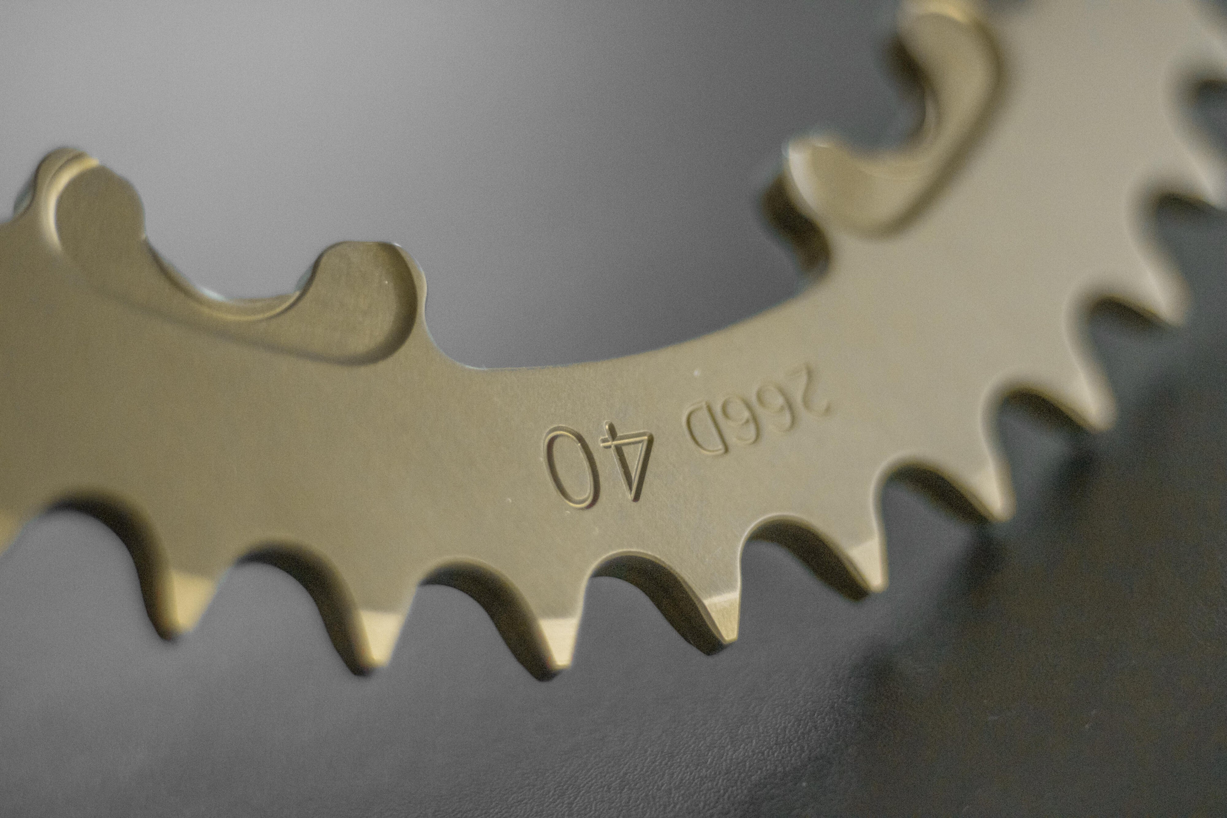 Sitta Aluminium Kettenrad 266D Quick Fit Mozzo della corona posteriore – 37-46 denti, passo 520/525 