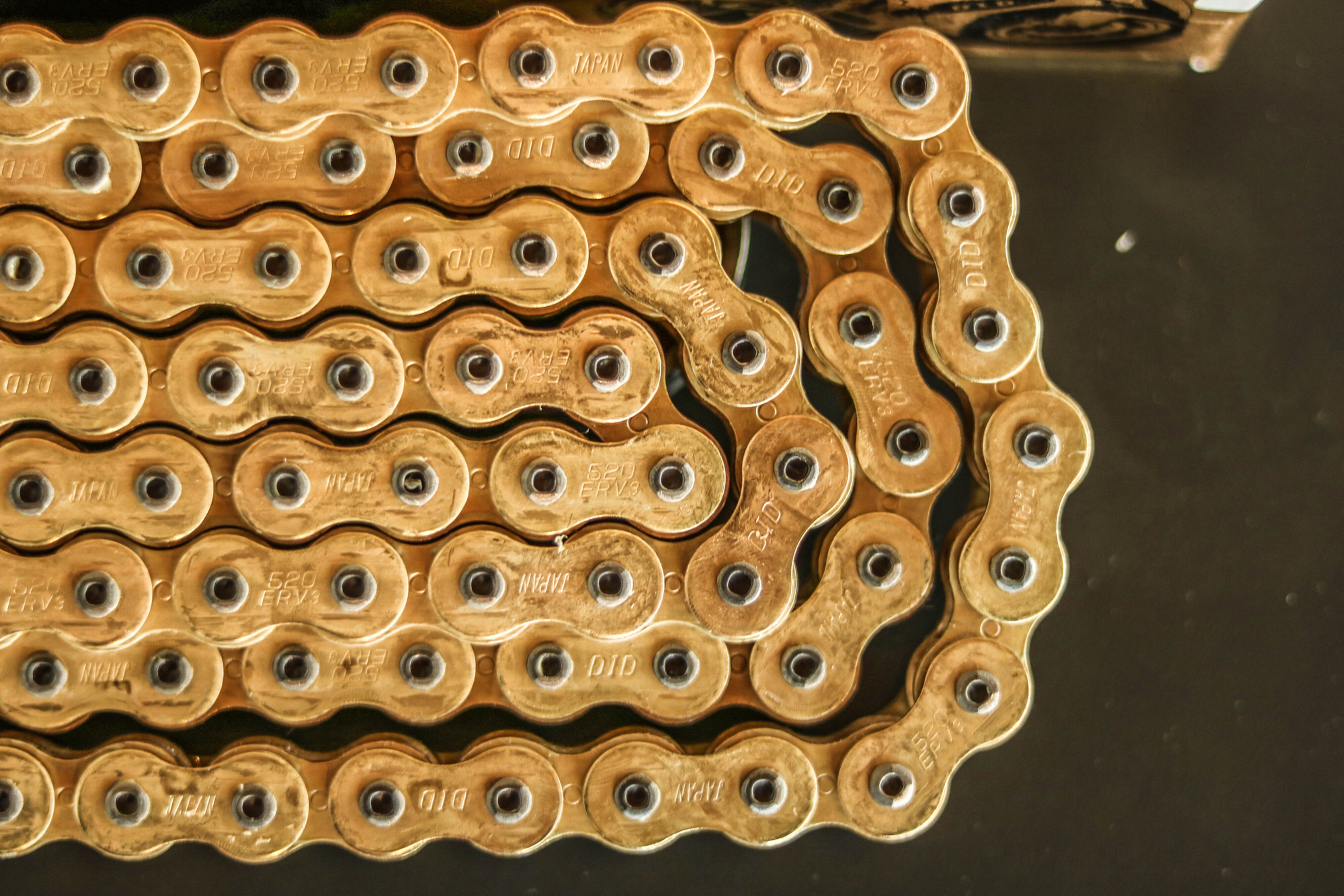 D.I.D 520ERV7 X-Ring catena 520 G&G aperta con chiusura a rivetto – 100 a 130 maglie 