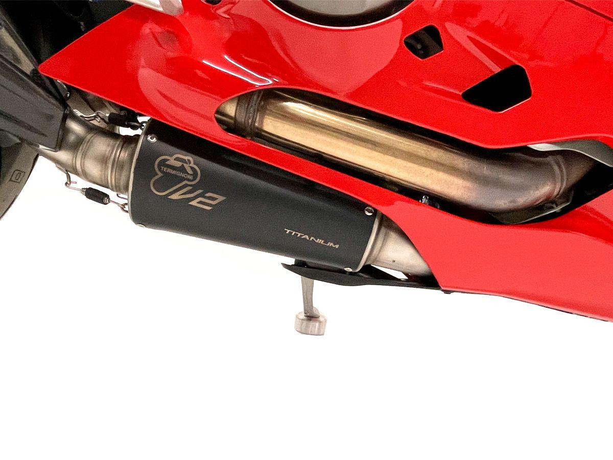 Sistema semi-completo termnoni Termignoni in acciaio inossidabile Ducati Panigale V2 955 (20-24) D22109440inc