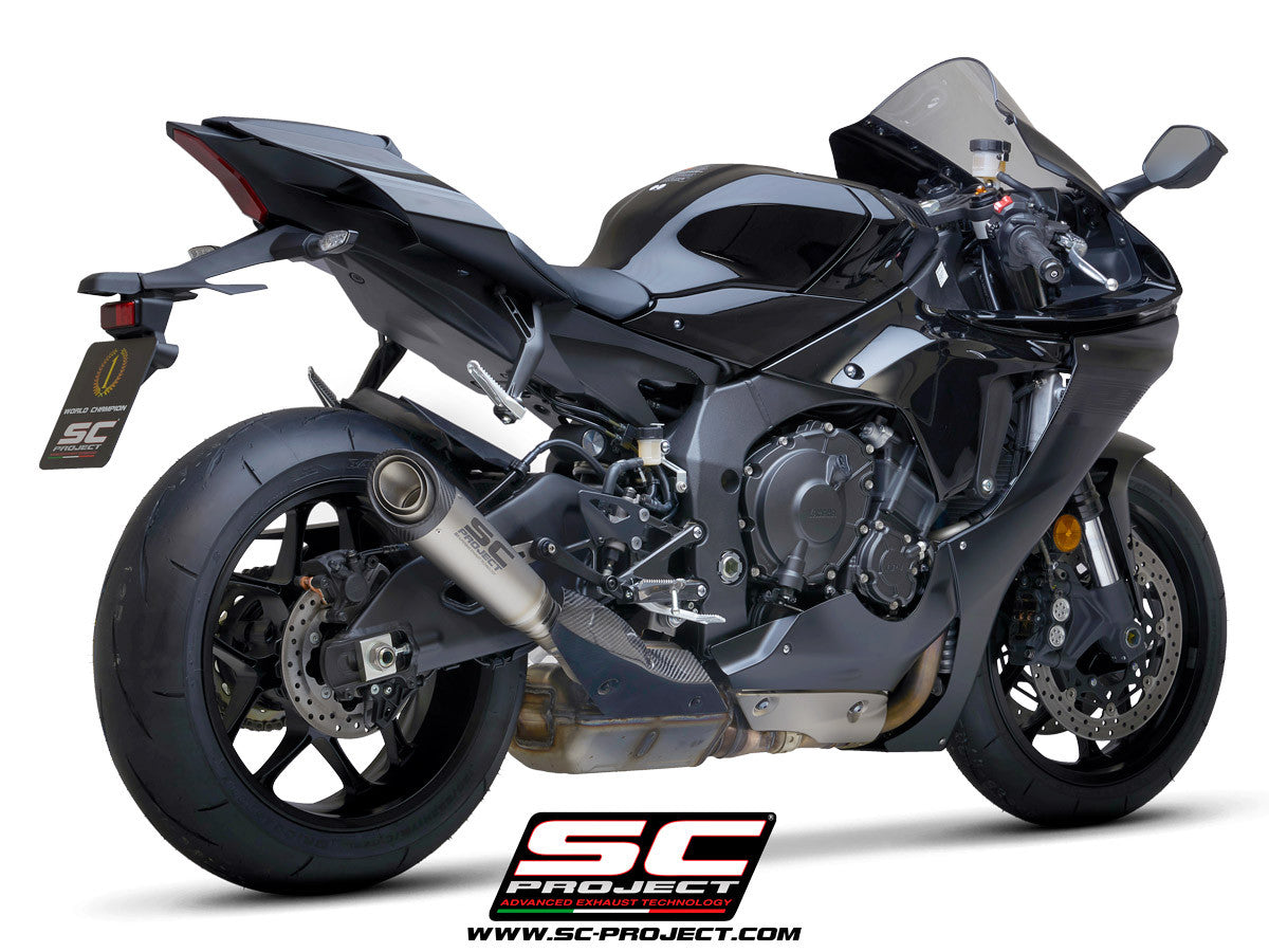 SC-project slip-on s1 yamaha yzf-r1/m rn65 (20-25) Y11c-t41t