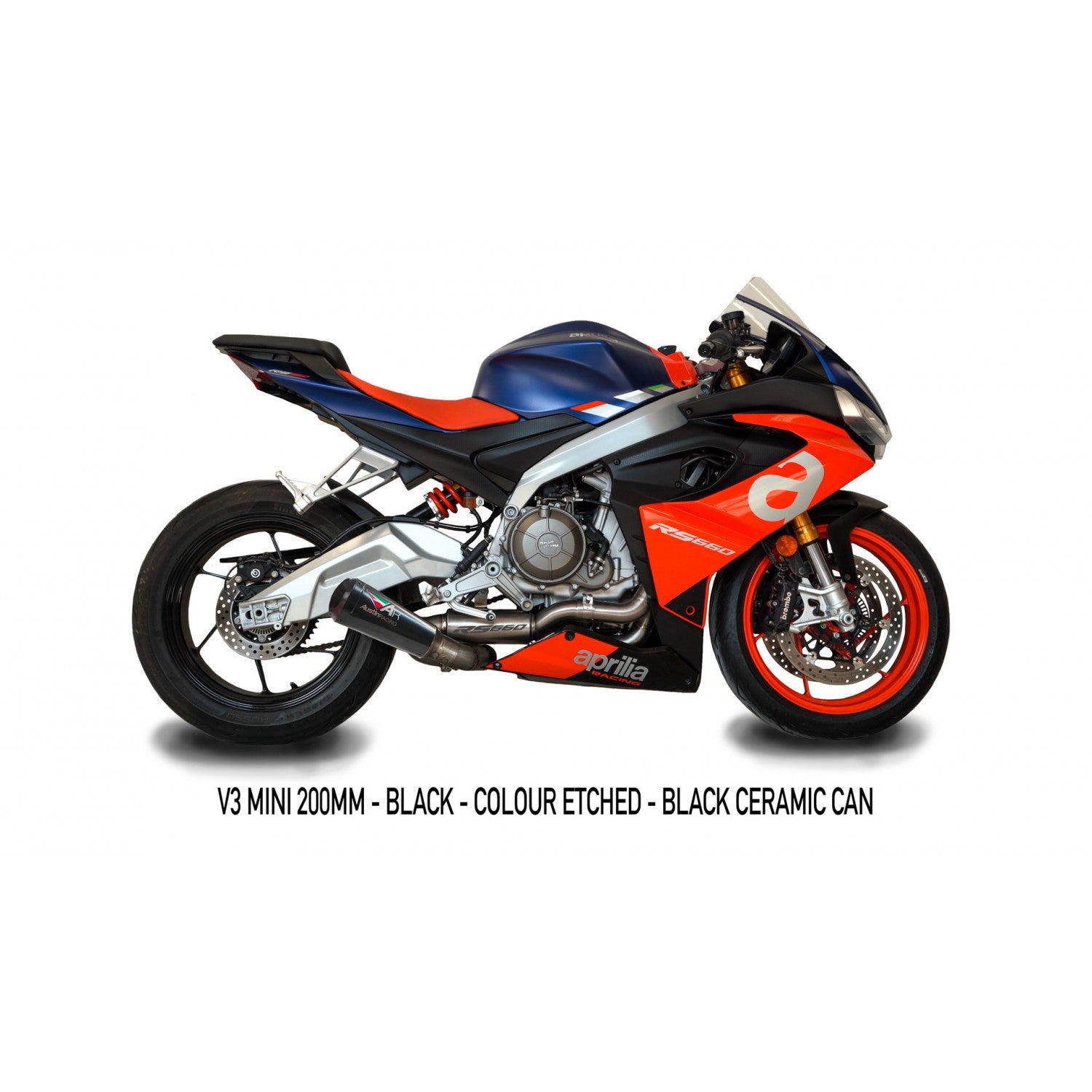 Austin Racing Titanium Complete System V3 Mini Aprilia Rs 660 (20-25)