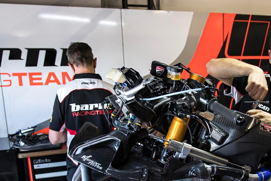 Porta dello strumento in alluminio "SBK" Ducati Panigale V4/S/R (18-24) Pierobon