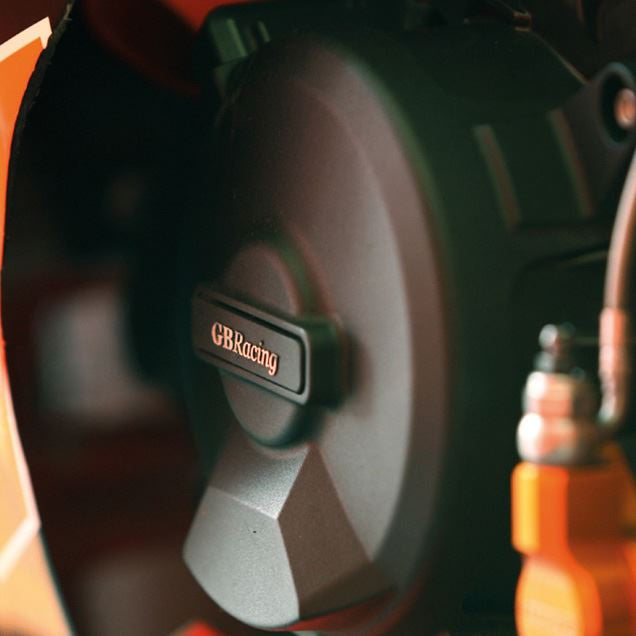 Avvistamento Machine Protettore Copertura protettiva GBracing KTM RC8/R 1190 (08-11)