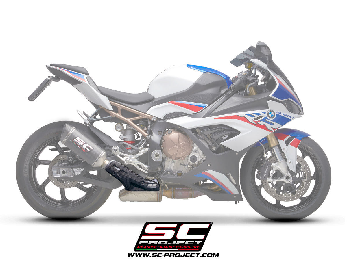 Protezione da calore di carbonio SCOPO SC-project BMW Slip-on BMW S1000RR K67 (19-20) B33A-CP