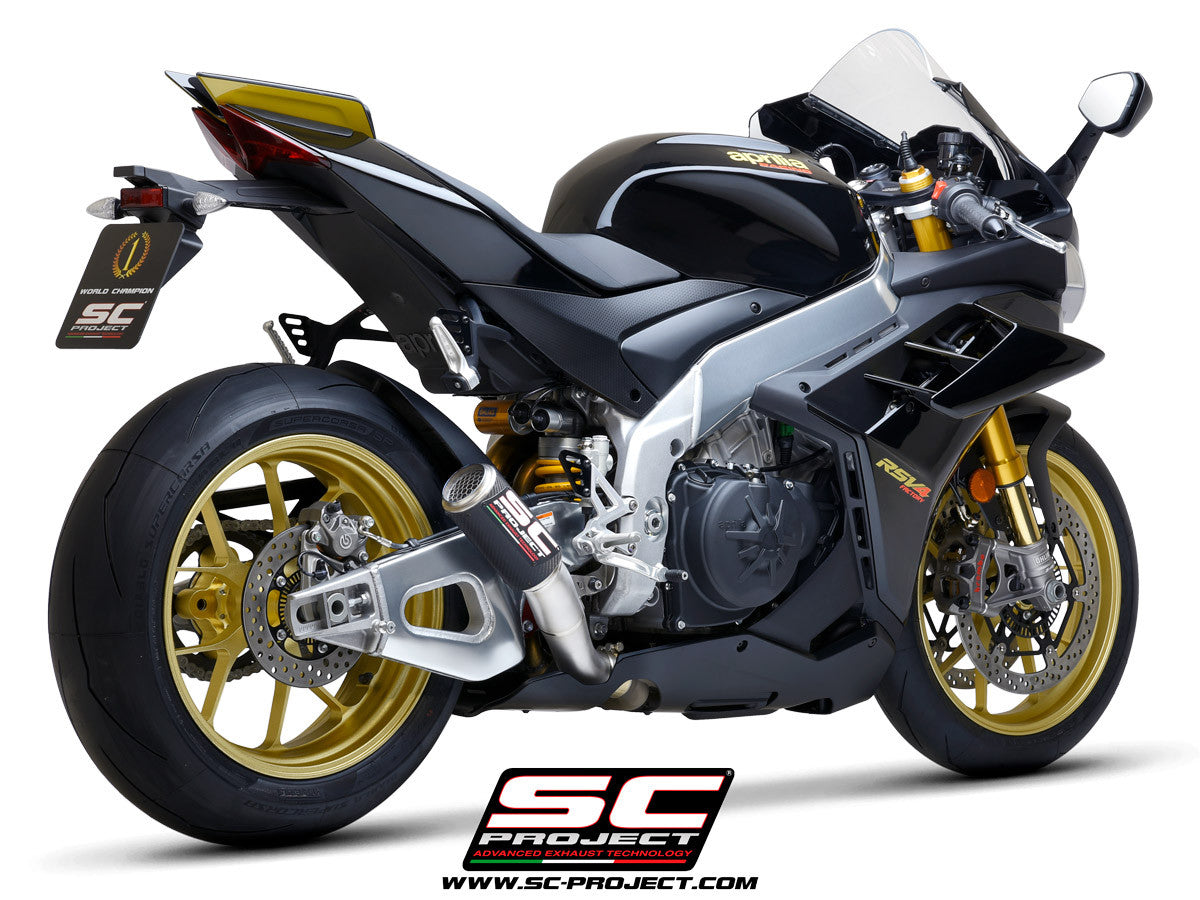 SC-Project Slip-on CR-T APFIA RSV4 1100 Factory (21-25) A27A-T36