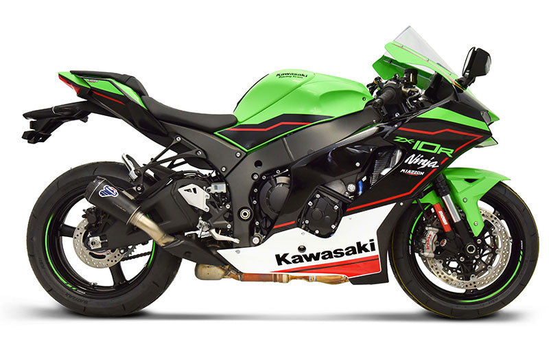 Kit slip-on Ternignoni GP2R-RHT Black Kawasaki ZX-10 R/RR (21-25)