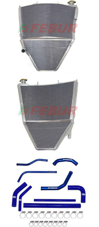 Radiatore d'acqua Racing Febur Kawasaki ZX-10 R (11-15) FE1297S 
