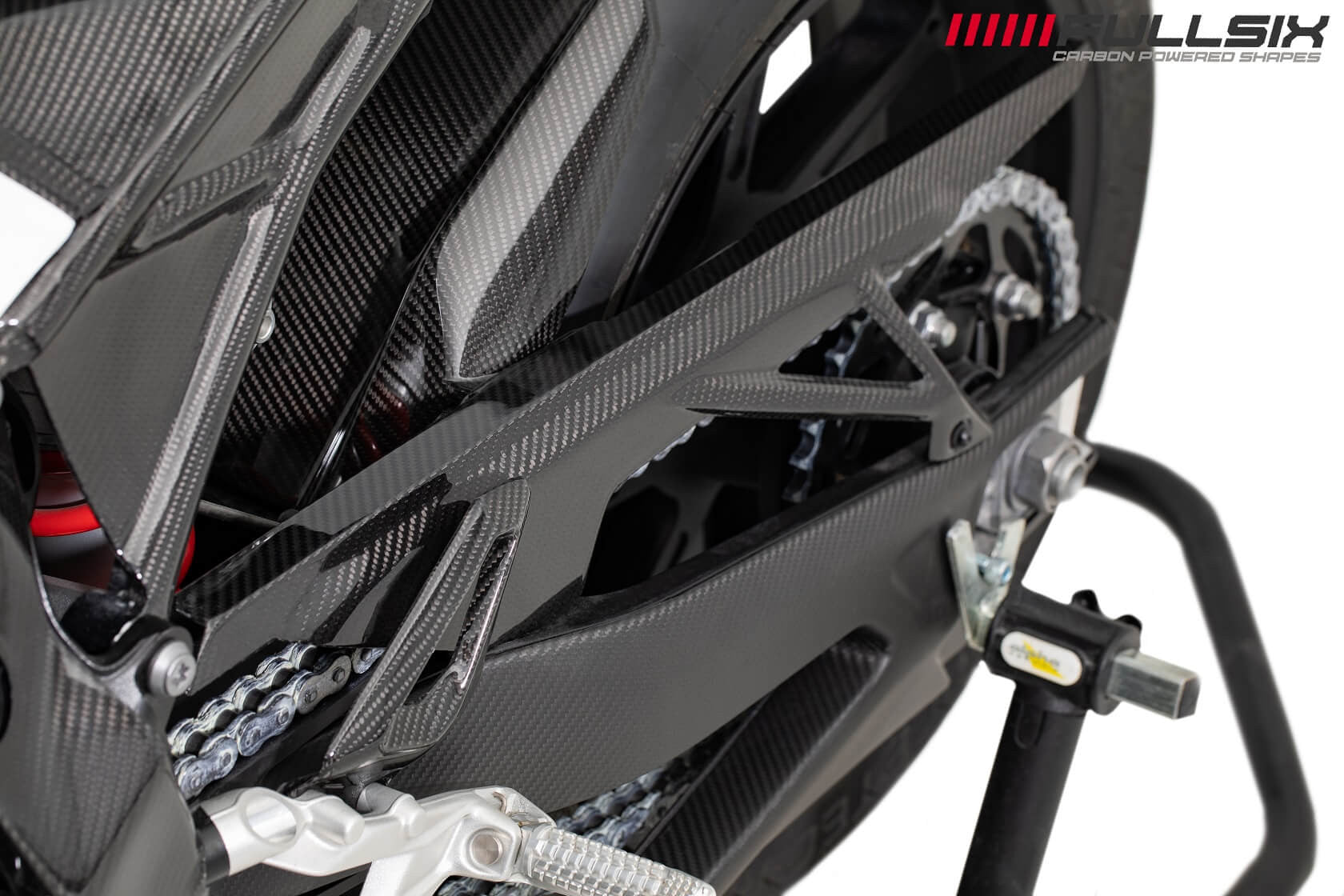 Protezione a catena "OEM" Carbon Fullsix BMW S1000RR K67 (19-25)