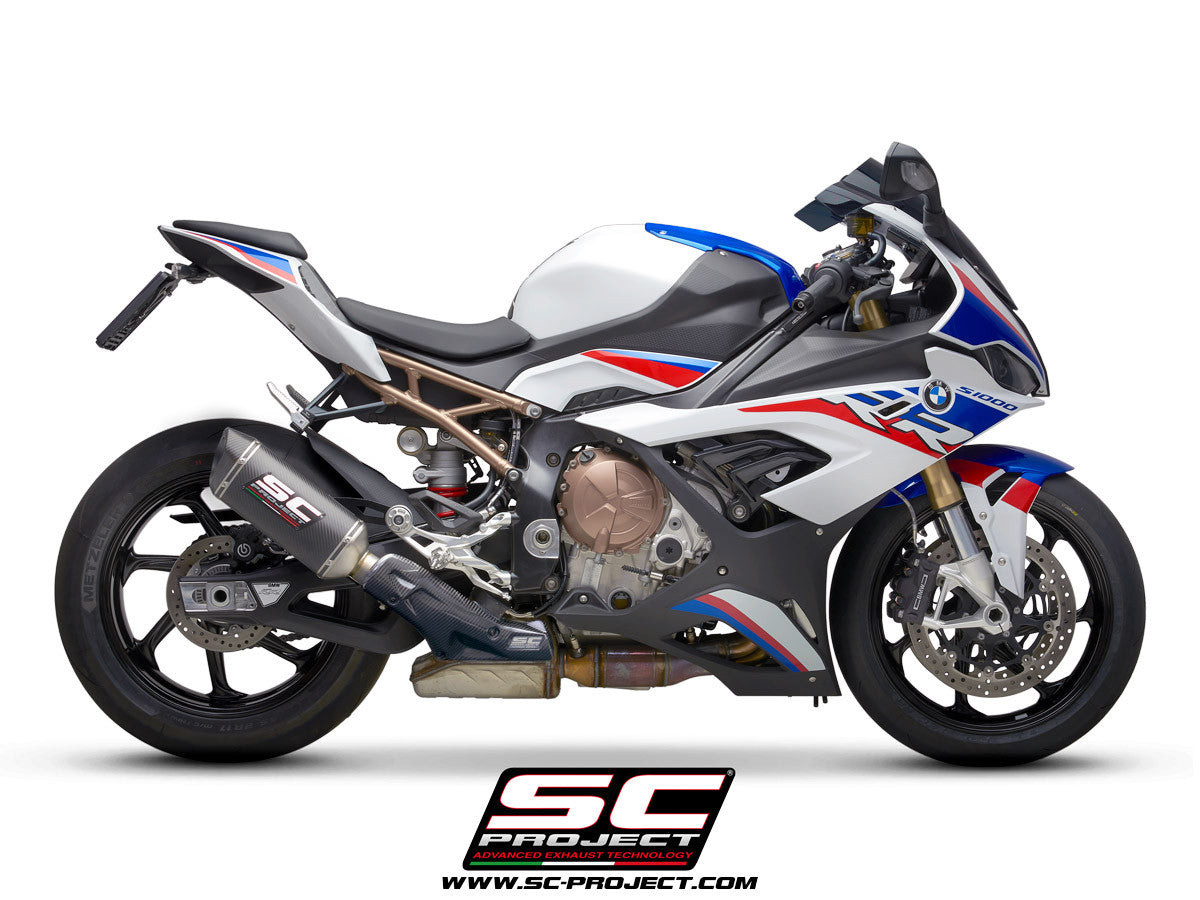 Protezione da calore di carbonio SCOPO SC-project BMW Slip-on BMW S1000RR K67 (19-20) B33A-CP