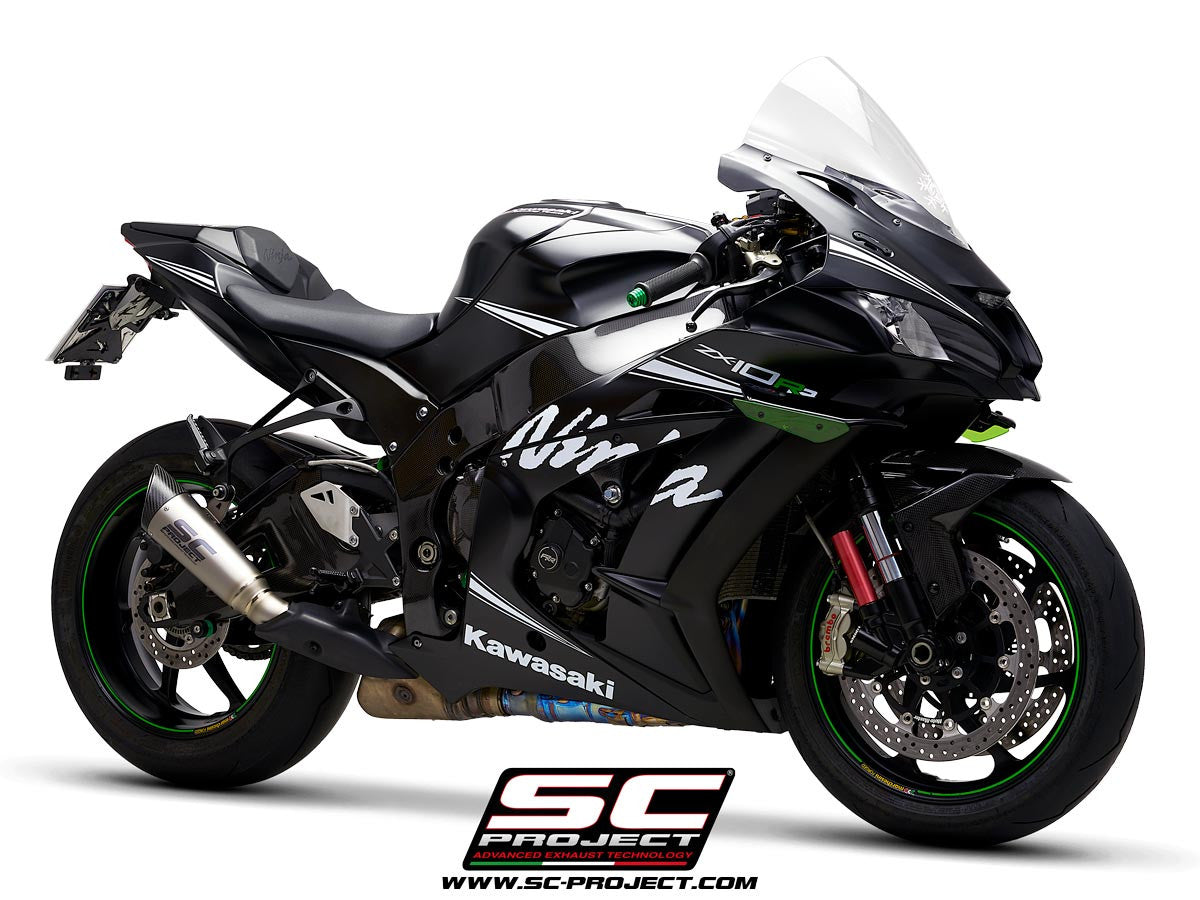 SC-project slip-on S1 Kawasaki ZX-10 R/RR (16-20) K22A-41T