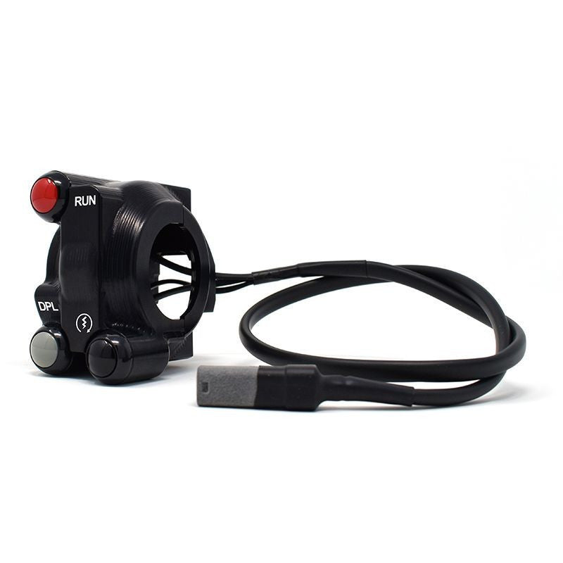 Alloggiamento per impugnatura a gas con interruttore del manubrio Jetprime Ducati Panigale V4/S (18-24) JP ACC 020