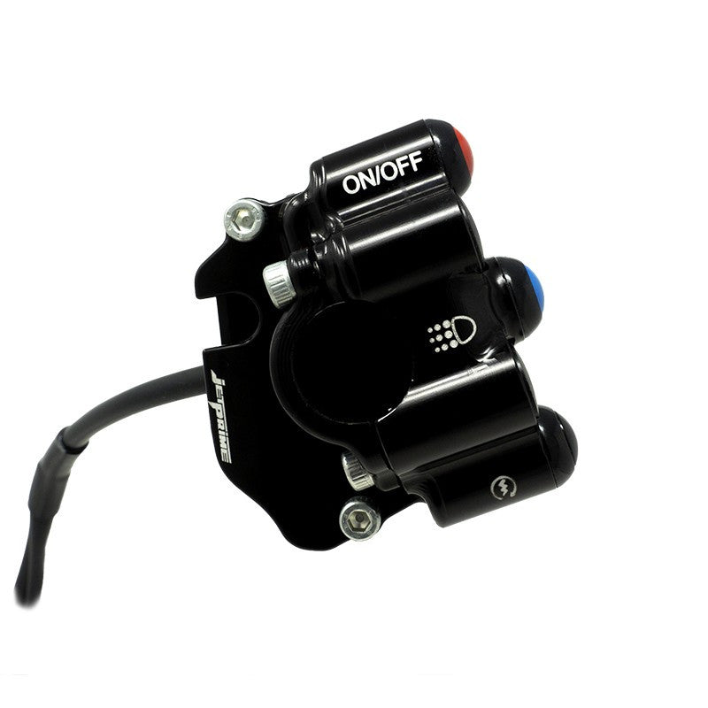 Alloggiamento per impugnatura a gas con interruttore del manubrio Jetprime Honda CBR 1000 RR SC77 (17-19) JP ACC 017