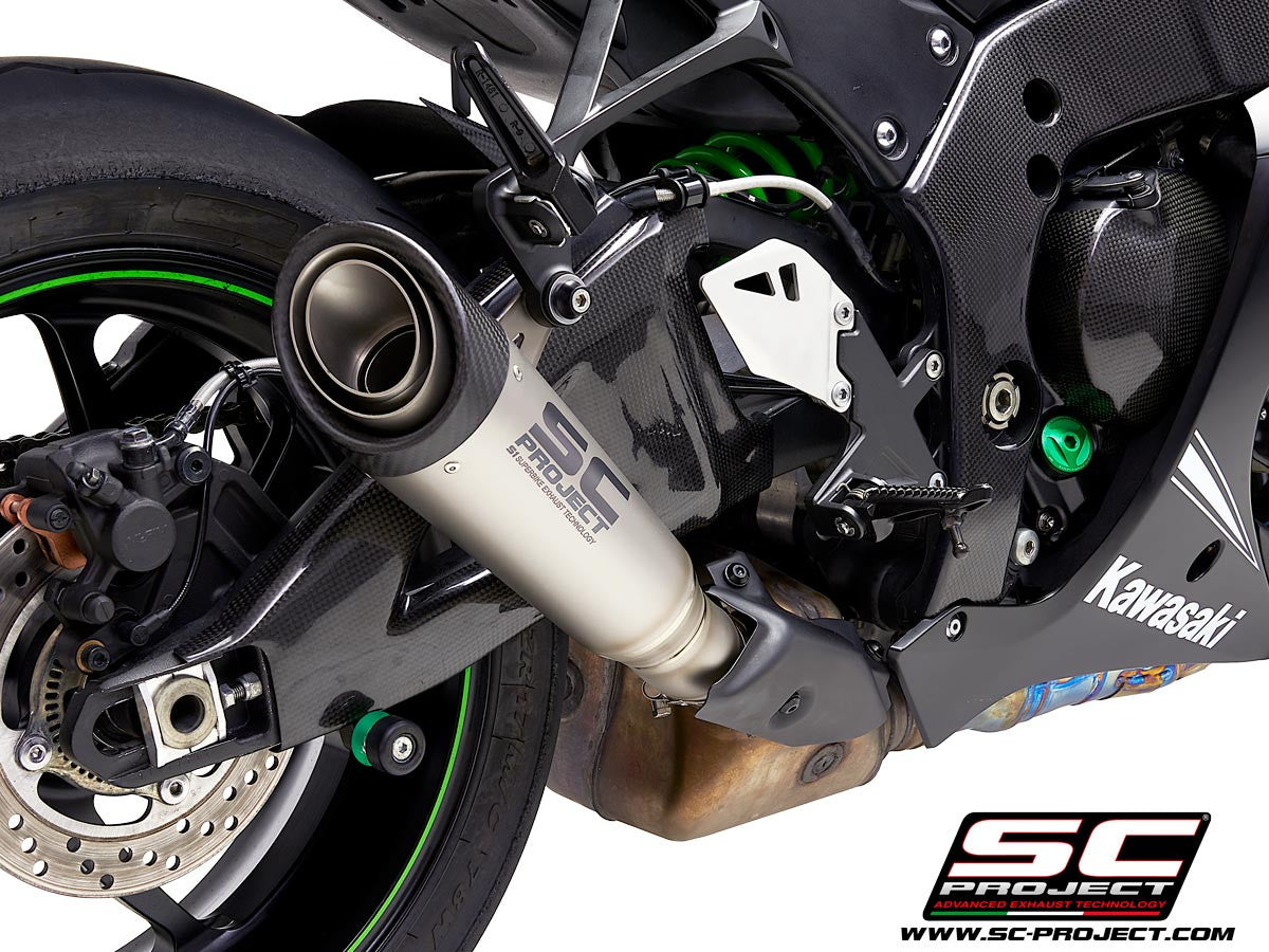 SC-project slip-on S1 Kawasaki ZX-10 R/RR (16-20) K22A-41T