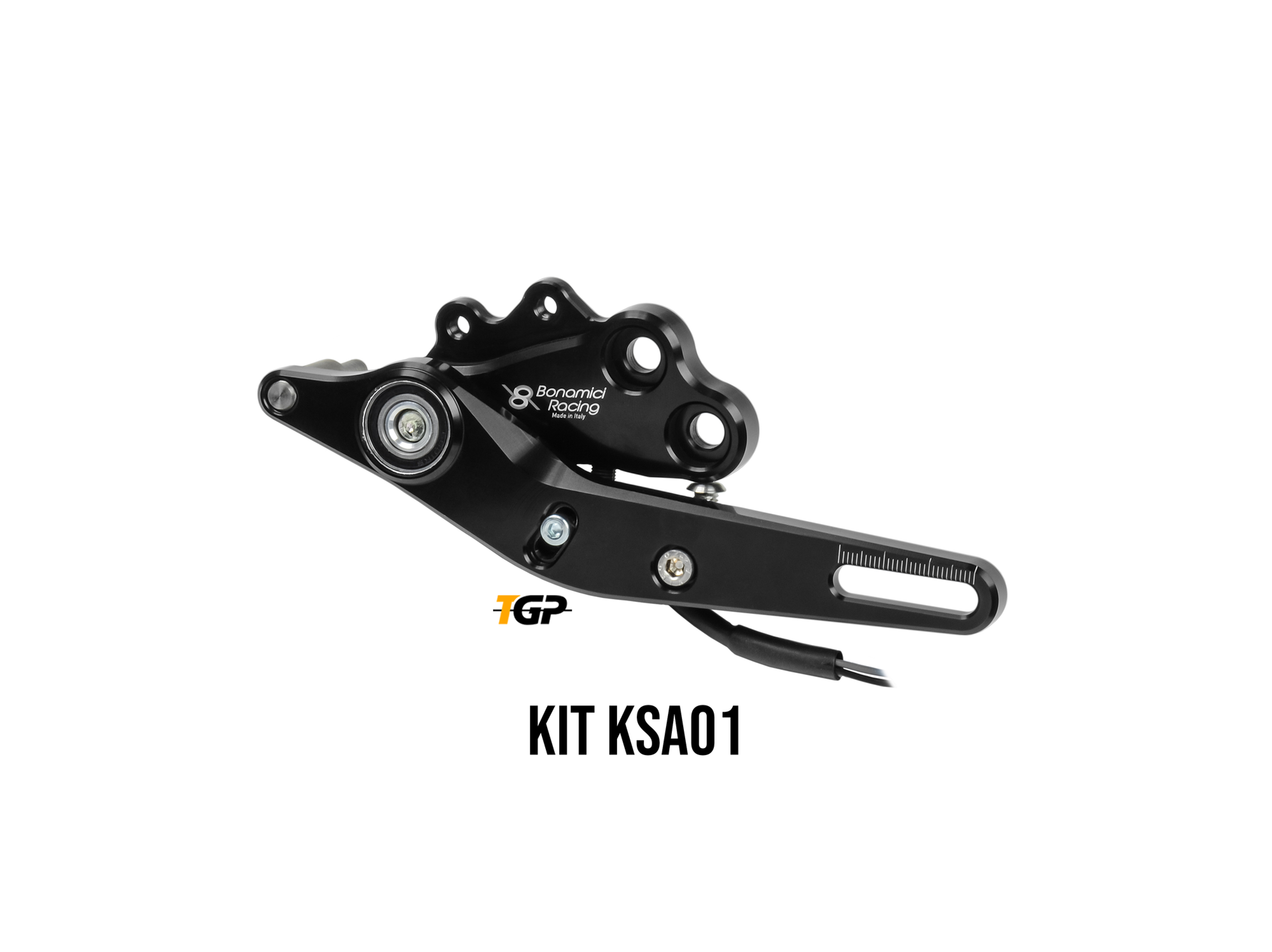 Sistema di poggiapiedi Bonamici Racing Aprilia RSV4/RR/1100 Factory (21-25) A005S