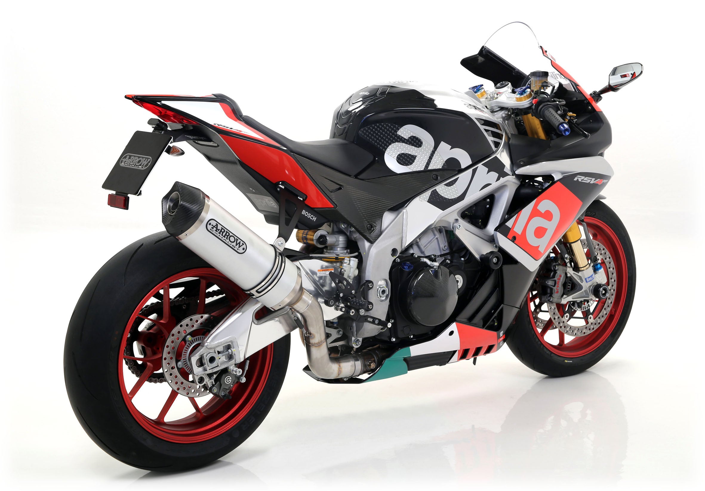 Arrow Slip-on Race-Tech Alluminium Aprilia RSV4/RR/RF (15-16) 717444AK