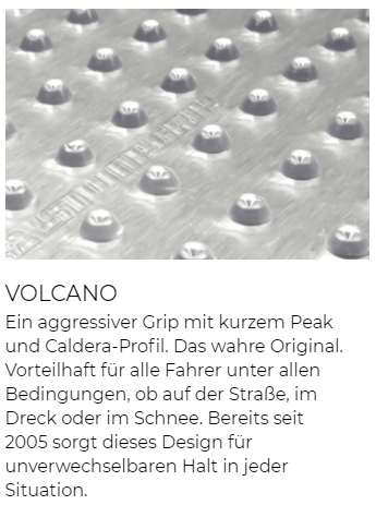 Cuscinetti di trazione vulcano stompgrip aprile 660 (20-25) 55-10-0181